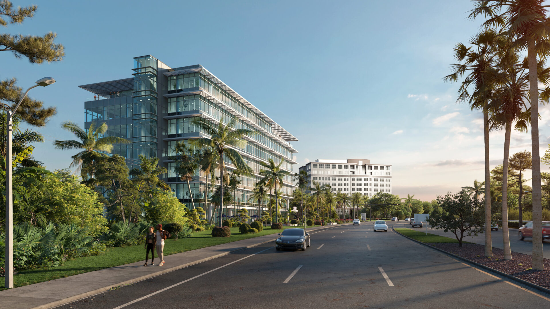 Picture Building Boca Raton Office building planned near Town Center at Boca Raton - CP Group